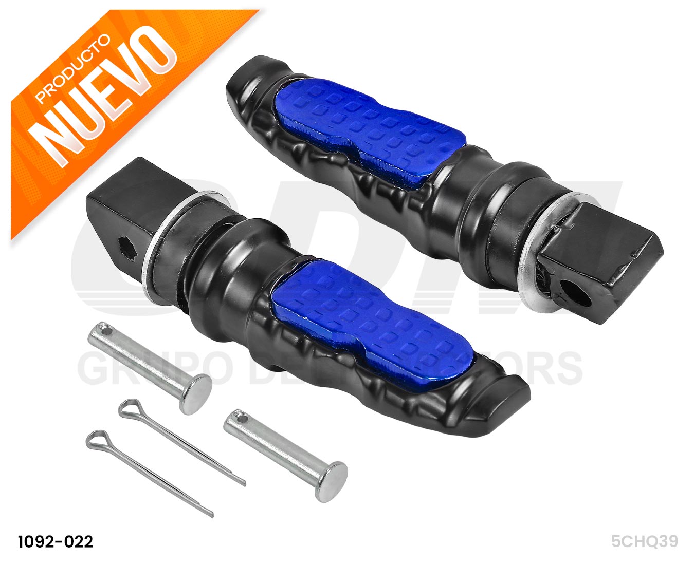 ESTRIBOS UNIVERSAL AZUL HAISSKY